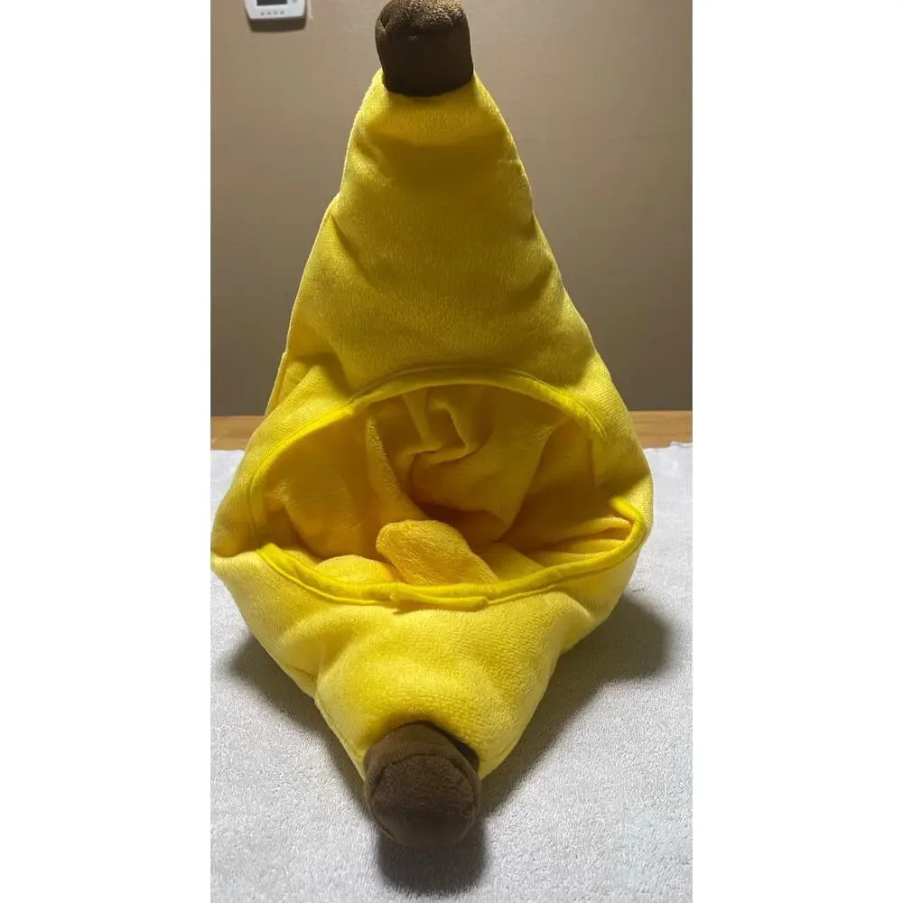 Plush Banana Costume Hat
